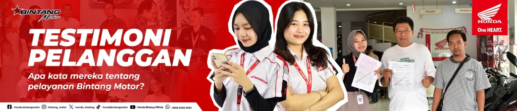 Testimoni Pelanggan 1 by Dealer Motor Honda Resmi Bintang Motor Ciseeng