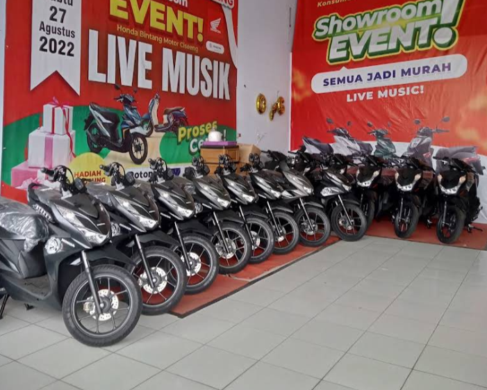 Showroom by Dealer Motor Honda Resmi Bintang Motor Ciseeng