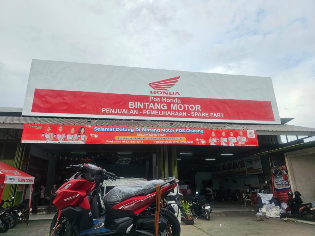 Dealer Motor Honda Bintang Motor Pos Ciseeng Bogor Jawa Barat