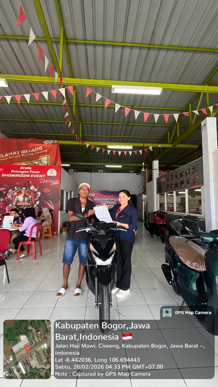 Testimoni Penjualan Bintang motor Ciseeng 1